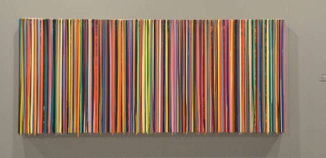 Markus Linnebrink, therearethreewaysofdoingthings, 2012, Pigments and Epoxy Resin on Wood, $28,000