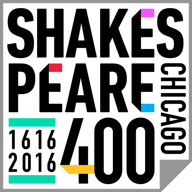 Shakespeare 400 Chicago logo
