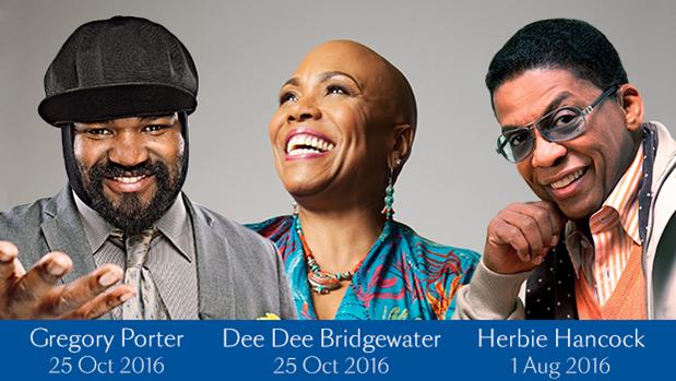 Blue Note Jazz at Sea in 2016 - Gregory Porter, Dee Dee Bridgewater and Herbie Hancock